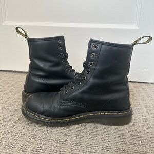 Black Dr Martens Lace Up Boots
